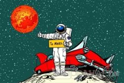 To Mars Poster - | Yeni ve İkinci El Ucuz Kitabın Adresi