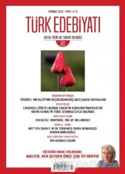 Türk Edebiyatı Dergisi Sayı: 561 Temmuz 2020 - Kolektif | Yeni ve İkin