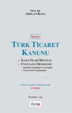 Türk Ticaret Kanunu (Notlu)