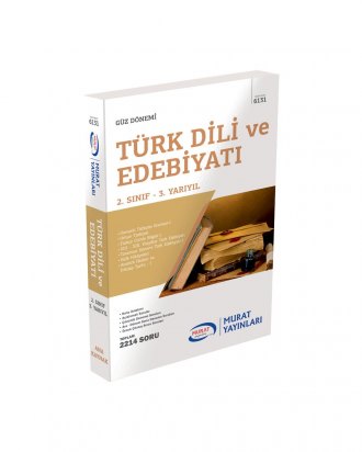 6131 - Türk Dili ve Edebiyatı 2. Sınıf 3. Yarıyıl - Komisyon | Yeni ve