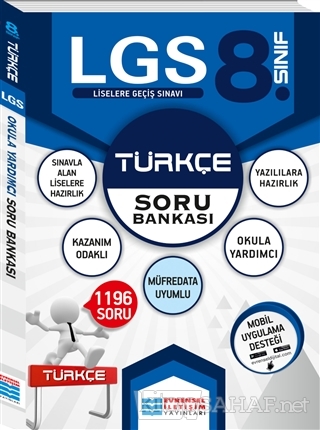 2018 8. Sınıf LGS Türkçe Soru Bankası - Kolektif | Yeni ve İkinci El U