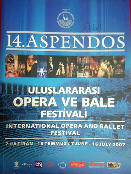14. Aspendos Uluslararası Opera ve Bale Festivali Bilgi Yok Kolektif |