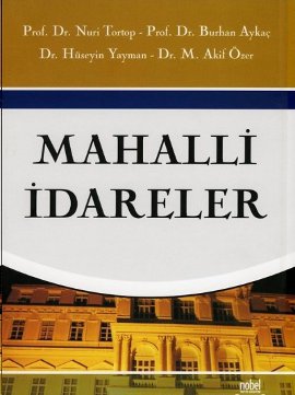 MAHALLİ İDARELER - Nuri Tortop | Yeni ve İkinci El Ucuz Kitabın Adresi