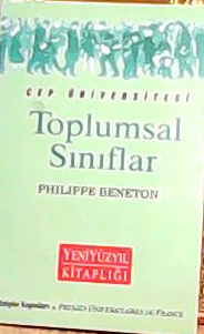 TOPLUMSAL SINIFLAR - PHILIPPE BENETON- | Yeni ve İkinci El Ucuz Kitabı