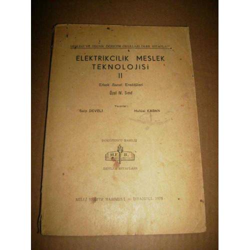 Elektrikçilik Meslek Teknolojisi 1 - | Yeni ve İkinci El Ucuz Kitabın 