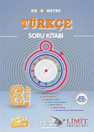 8. Sınıf Kronometre Türkçe Soru Bankası - Kolektif | Yeni ve İkinci El