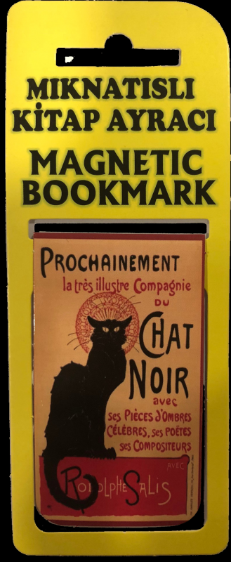 Kedi Kitap Ayracı Mıknatıslı 8x5cm - - | Yeni ve İkinci El Ucuz Kitabı