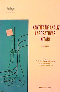 Kantitatif Analiz Laboratuvar Kitabı - Turgut Gündüz | Yeni ve İkinci 