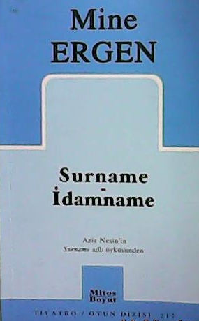 Surname-İdamname - Mine Ergen | Yeni ve İkinci El Ucuz Kitabın Adresi