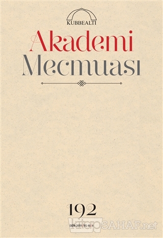 Akademi Mecmuası Sayı: 192 Ekim 2019 - Kolektif | Yeni ve İkinci El Uc
