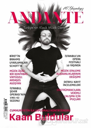 Andante Müzik Dergisi Yıl: 16 Sayı: 153 Temmuz 2019 - Kolektif | Yeni 