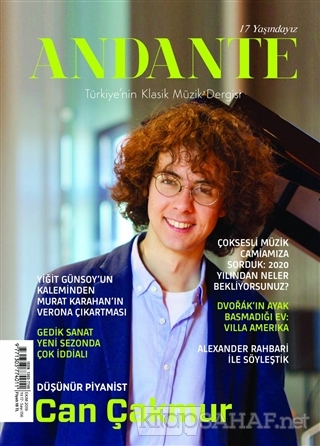 Andante Müzik Dergisi Yıl: 17 Sayı: 156 Ekim 2019 - Kolektif | Yeni ve