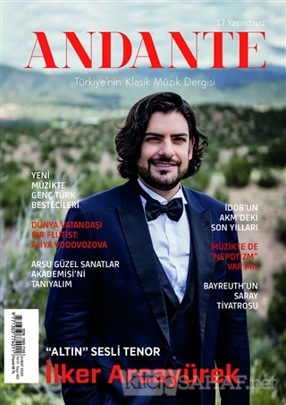 Andante Müzik Dergisi Yıl: 17 Sayı: 160 Şubat 2020 - Kolektif | Yeni v