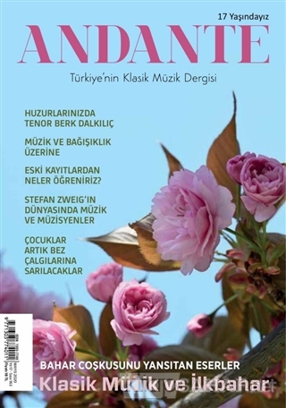 Andante Müzik Dergisi Yıl: 17 Sayı: 163 Mayıs 2020 - Kolektif | Yeni v