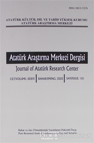 Atatürk Araştırma Merkezi Dergisi Sayı: 101 - Kolektif | Yeni ve İkinc