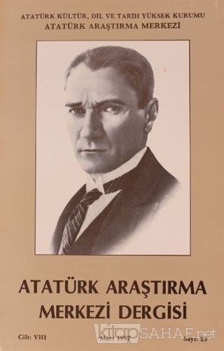 Atatürk Araştırma Merkezi Derisi Cilt 8 Mart 1992 Sayı 23 - Kolektif |