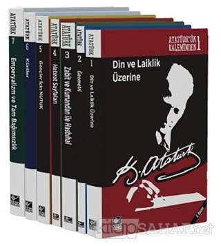 Atatürk'ün Kaleminden Seti (7 Kitap Takım) - Mustafa Kemal Atatürk | Y