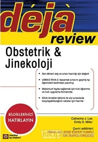 Deja Review - Obstetrik ve Jinekoloji - Catherine J. Lee | Yeni ve İki