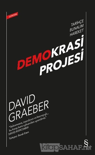 Demokrasi Projesi - David Graeber | Yeni ve İkinci El Ucuz Kitabın Adr