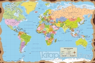 Dünya Haritası Poster - | Yeni ve İkinci El Ucuz Kitabın Adresi