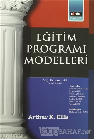 Eğitim Programı Modelleri - Arthur K. Ellis | Yeni ve İkinci El Ucuz K