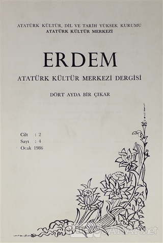 Erdem Atatürk Kültür Merkezi Dergisi Sayı : 4 Ocak 1986 (Cilt 2) - Kol