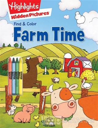 Farm Time - Find and Color - Kolektif | Yeni ve İkinci El Ucuz Kitabın