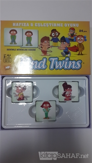 Find Twins Hafıza ve Eşleştirme Oyunu - Sevimli Minikler 54 Parça - - 