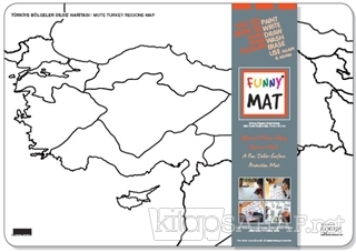 Funny Mat - Türkiye Bölgeler Dilsiz Haritası - Kolektif | Yeni ve İkin