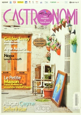 Gastronomi Dergisi Sayı: 107 Ağustos-Eylül 2014 - Kolektif- | Yeni ve 