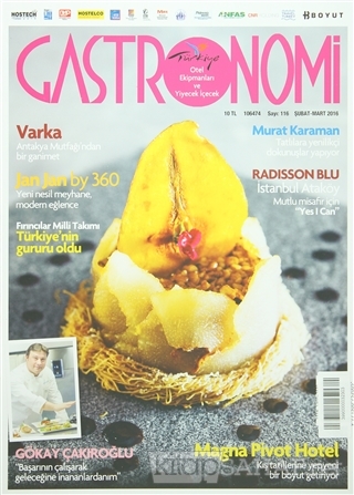 Gastronomi Dergisi Sayı: 116 Şubat - Mart 2015 - Kolektif- | Yeni ve İ