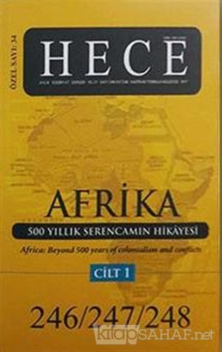Hec Aylık Edebiyat Dergisi Afrika Özel Sayısı Cilt: 1 (246/247/248) - 