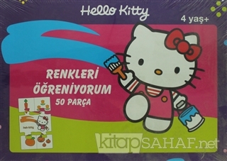 Hello Kitty Okul Öncesi Renkler Yap Boz 50 Parça Puzzle - Kolektif | Y