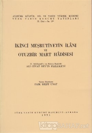 Osmanli Sefirleri Ve Sefaretnameleri Faik Resit Unat Nadir Kitap