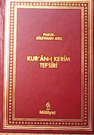 KUR'AN-I KERİM TEFSİRİ 3 - Süleyman Ateş- | Yeni ve İkinci El Ucuz Kit