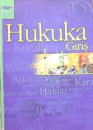 HUKUKA GİRİŞ - Turgut Akıntürk- | Yeni ve İkinci El Ucuz Kitabın Adres