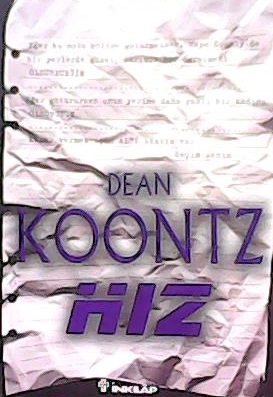 HIZ - Dean Koontz- | Yeni ve İkinci El Ucuz Kitabın Adresi
