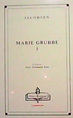 MARIE GRUBBE I - Jens Perer Jacobsen- | Yeni ve İkinci El Ucuz Kitabın