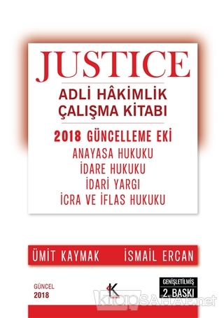 Justice Adli Hakimlik Calisma Kitabi Umit Kaymak Yeni Ve Ikinci El
