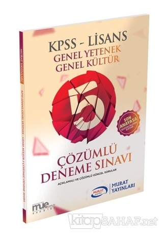 KPSS Lisans Genel Kültür - Genel Yetenek 5 Çözümlü Deneme Sınavı - Kol