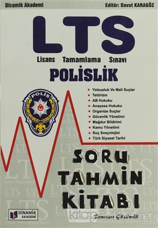 LTS (Lisans Tamamlama Sınavı) - Polislik Soru Tahmin Kitabı - Komisyon