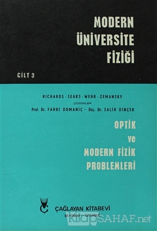 Modern Üniversite Fiziği Cilt: 3 - Francis W. Sears- | Yeni ve İkinci 