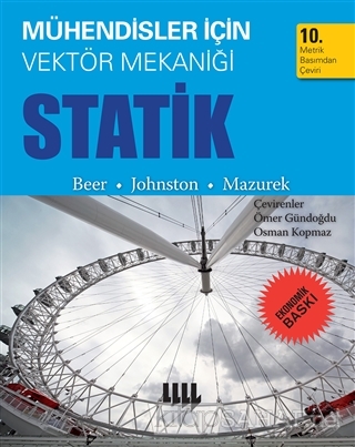 Mühendisler için Vektör Mekaniği Statik (Ekonomik Baskı) - Ferdinand B
