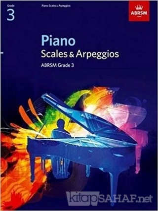 Piano Scales and Arpeggios - ABRSM Grade 3 - Kolektif | Yeni ve İkinci