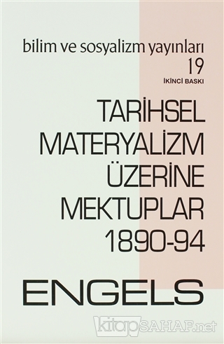 Tarihsel Materyalizm Üzerine Mektuplar 1890-94 - Friedrich Engels- | Y