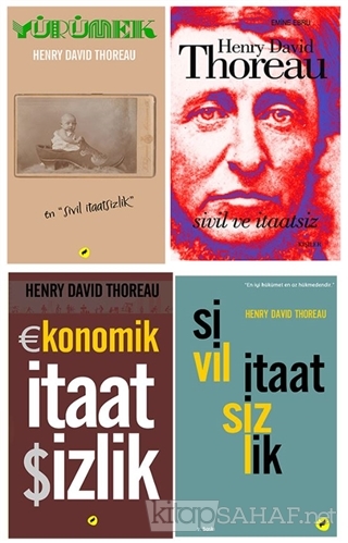 Thoreau Seti (4 Kitap Takım) - Henry David Thoreau | Yeni ve İkinci El