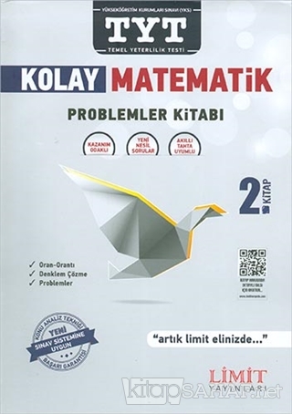 TYT Kolay Matematik Problemler Kitabı 2. Kitap - Kolektif | Yeni ve İk