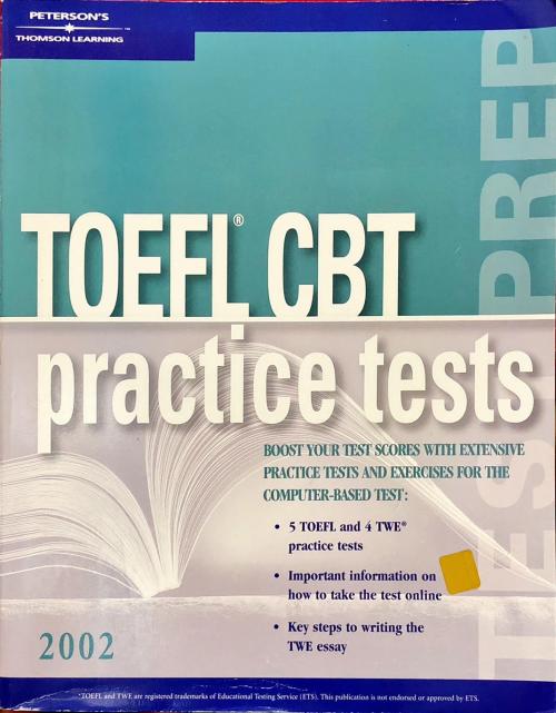 Toefl Cbt Practice Tests Yeni Ve Ikinci El Ucuz Kitabin Adresi