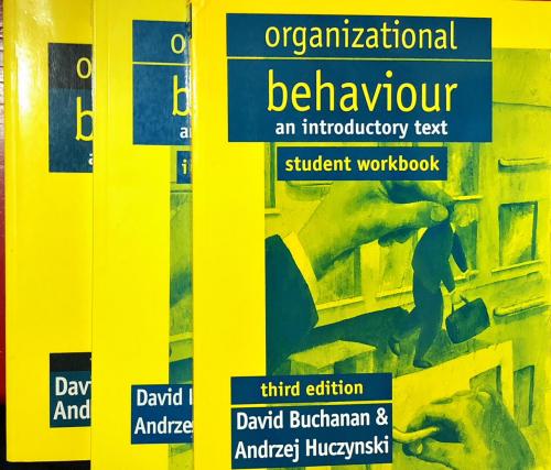 Organizational Behaviour an introductory text student workbook+integra