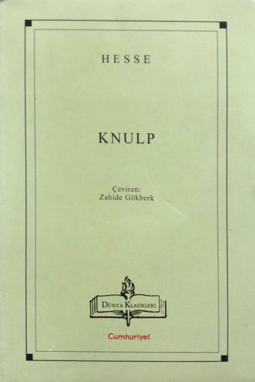 Knulp - HERMANN HESSE | Yeni ve İkinci El Ucuz Kitabın Adresi
